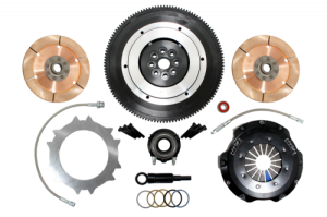 Subaru Legacy Twin Disc Clutch Kit - Clutch Masters - 7.25in, Push Style, Race - `07-`09